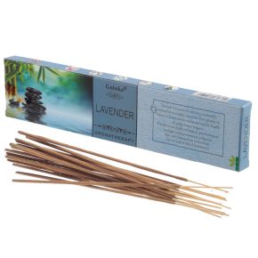 Goloka Aromatherapy Lavendel Rökelsestickor