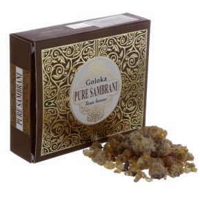 Goloka Rökelse Resin Pure Sambrani 30g Goloka Rökelse Resin Pure Sambrani 30g