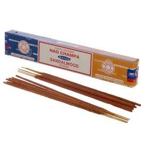 01331 Satya Nag Champa & Sandalwood Rökelsestickor 01331 Satya Nag Champa & Sandalwood Rökelsestickor