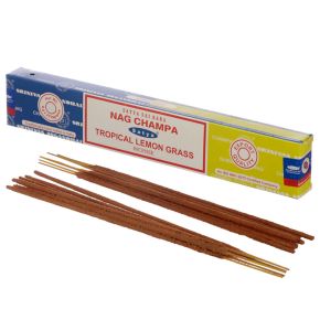 01339 Satya Nag Champa & Tropical Lemon Grass Rökelsestickor
