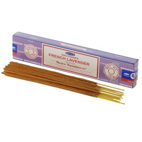 01353 Satya French Lavender Nag Champa Rökelsestickor 01353 Satya French Lavender Nag Champa Rökelsestickor