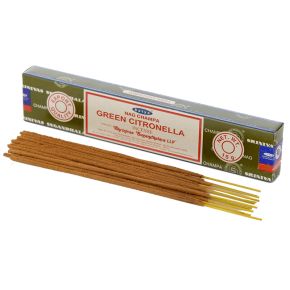 01356 Satya Green Citronella Nag Champa Rökelsestickor 01356 Satya Green Citronella Nag Champa Rökelsestickor
