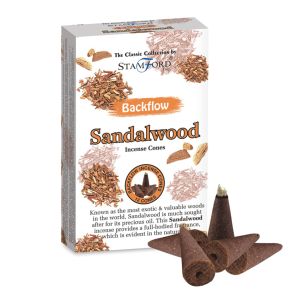 37430 Stamford Backflow Rökelsekoner - Sandalwood
