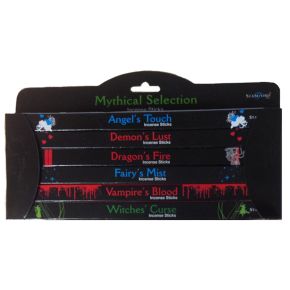 37149 Stamford Hex Rökelsestickor 6-Pack Presentset - Mythical Black