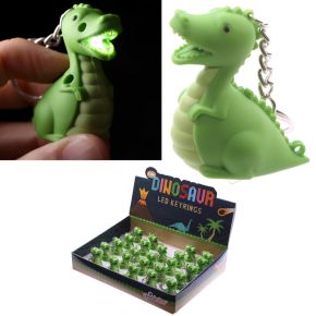 Dinosaurie LED Nyckelring Dinosaurie LED Nyckelring