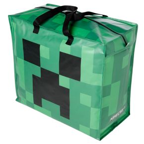 Minecraft Creeper Tvätt & Förvaringspåse med Dragkedja
