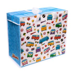 Volkswagen VW T1 Camper Bus Retro Tvätt & Förvaringspåse med Dragkedja Volkswagen VW T1 Camper Bus Retro Tvätt & Förvaringspåse med Dragkedja