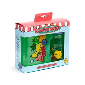 Foodiemals Lunchlåda & Vattenflaska-Set Foodiemals Lunchlåda & Vattenflaska-Set