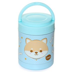 Adoramals Shiba Inu Hund Återanvändbar Värmeisolerad Lunchburk För Varm & Kall Mat 400ml