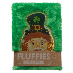 Leprechaun Plysch Fluffies Anteckningsblock/Anteckningsbok