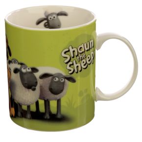Shaun the Sheep Porslinsmugg - Grön Shaun the Sheep Porslinsmugg - Grön