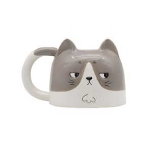 Beans & Co Gatsby the Cat Kattformad Keramikmugg Beans & Co Gatsby the Cat Kattformad Keramikmugg