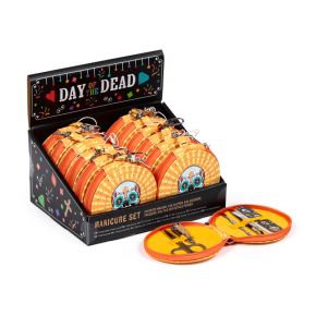 Day of the Dead Runt Manikyrset med 5 Delar Day of the Dead Runt Manikyrset med 5 Delar