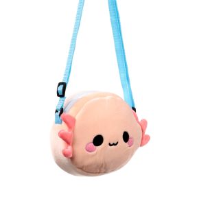 Maddie the Axolotl Adoramals Crossbody Plysch Axelväska Maddie the Axolotl Adoramals Crossbody Plysch Axelväska