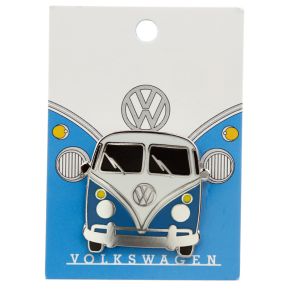 Volkswagen VW T1 Camper Bus Blå Emalj Pin Volkswagen VW T1 Camper Bus Blå Emalj Pin