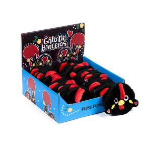 Galo De Barcelos Mini Plysch Portmonnä Galo De Barcelos Mini Plysch Portmonnä