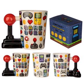Game Over Joystick Mugg med Format Handtag med Pixel Dekal Game Over Joystick Mugg med Format Handtag med Pixel Dekal