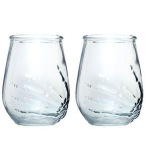 Skeletthand 2-Pack Tumblers i Glas