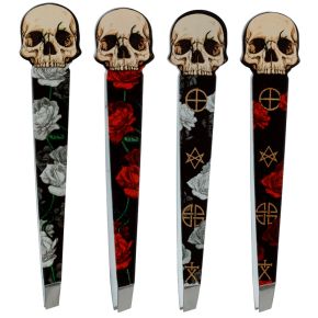 Skull and Roses Formade Pincetter Skull and Roses Formade Pincetter