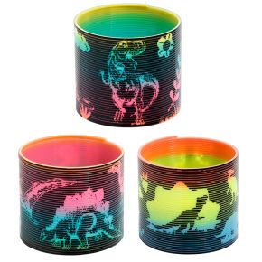 Dinosaurie Regnbåge Magisk Trappfjäder Dinosaurie Regnbåge Magisk Trappfjäder