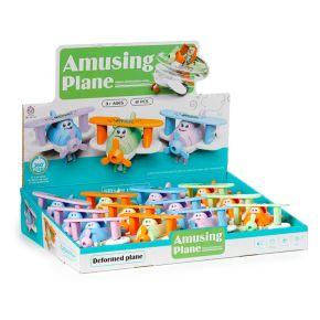 Friction Tranformeringsbart Flygplan Actionleksak Friction Tranformeringsbart Flygplan Actionleksak