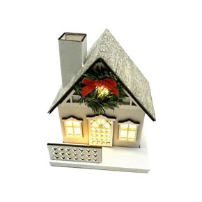 Winter Wonderland Julkrans LED-Hus Dekoration Winter Wonderland Julkrans LED-Hus Dekoration