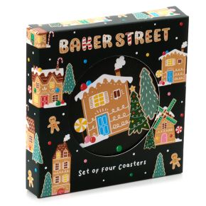 Jul Baker Street 4-Pack Underlägg