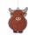 Höstlöv Highland Coo Ko Luftfräschare
