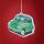 Färsk Mynta Retro Grön Fiat 500 Luftfräschare