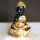 Liten Buddha och Lotus Backflow Rökelsebrännare