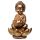 Liten Buddha och Lotus Backflow Rökelsebrännare