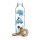 VW Volkswagen T1 Camper Bus Explore More 500ml Vattenflaska i Glas med Bambulock