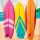 Beach Life Surf Strandhandduk i Mikrofiber