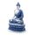 Vit & Blå Thai Buddha Lotus
