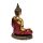 Röd & Guld Thai Buddha Contemplation