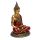 Röd & Guld Thai Buddha Contemplation
