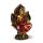 Röd & Guld Thai Buddha Seated Lotus