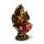 Röd & Guld Thai Buddha Seated Lotus
