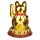 Maneki Neko Guld Vinkande Lyckokatt Solcellsfigur