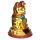 Maneki Neko Guld Vinkande Lyckokatt Solcellsfigur
