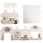 Pusheen the Cat Café Lekhus för Katter - Bygg Det Själv Katthus i 100% Kartong