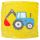 Little Tractors Komprimerad Resehandduk