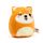 Squidglys Shuggs the Shiba Inu Hund Adoramals Husdjur Plysch Leksak