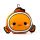 Relaxeazzz Adoramals Finley the Clown Fish Plysch Resekudde & Ögonmask