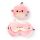 Relaxeazzz Adoramals Puff the Puffer Fish Plysch Resekudde & Ögonmask