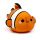 Swapseazzz Adoramals Ocean Clownfisk 2-i-1 Plysch Reselkudde & Leksak