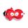 Relaxeazzz Jolly Roger Pirat Bembo the Parrot Resekudde & Ögonmask