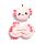 Relaxeazzz Adoramals Maddie the Axolotl Resekudde & Ögonmask