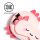 Relaxeazzz Adoramals Maddie the Axolotl Resekudde & Ögonmask