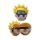 Relaxeazzz Naruto Plysch Resekudde & Ögonmask